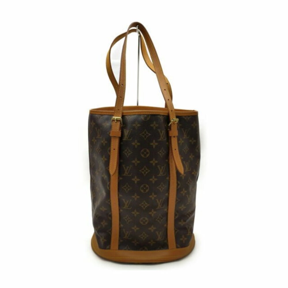 Louis Vuitton Bucket Bag GM Brown Canvas